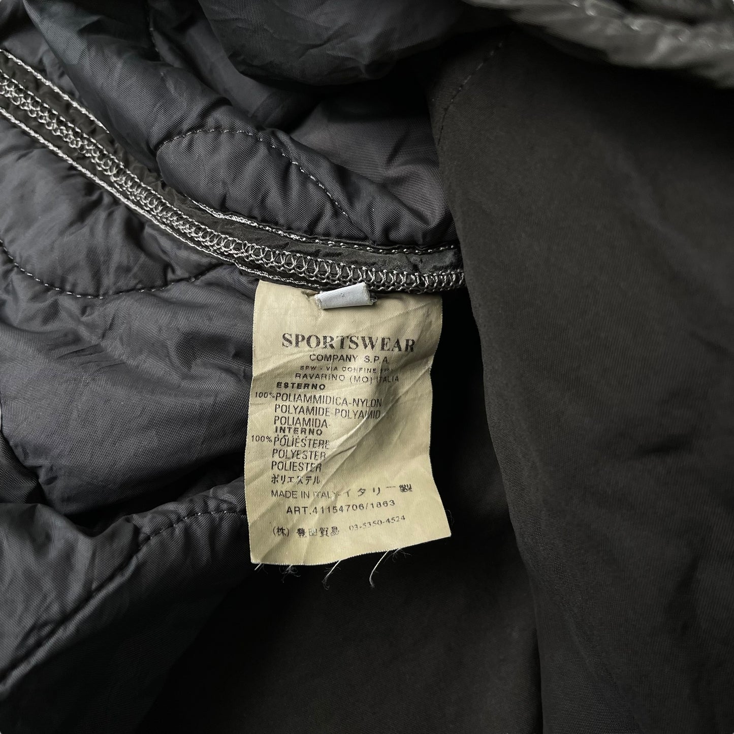 Stone Island Weathered Canvas Multipocket Field Jacket (L)