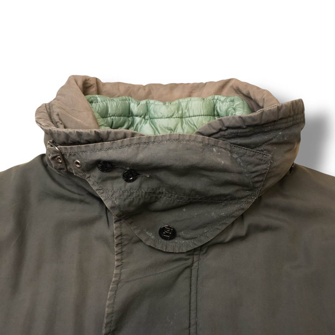 Vintage Boneville Navy Arctic Quilted Jacket (L)