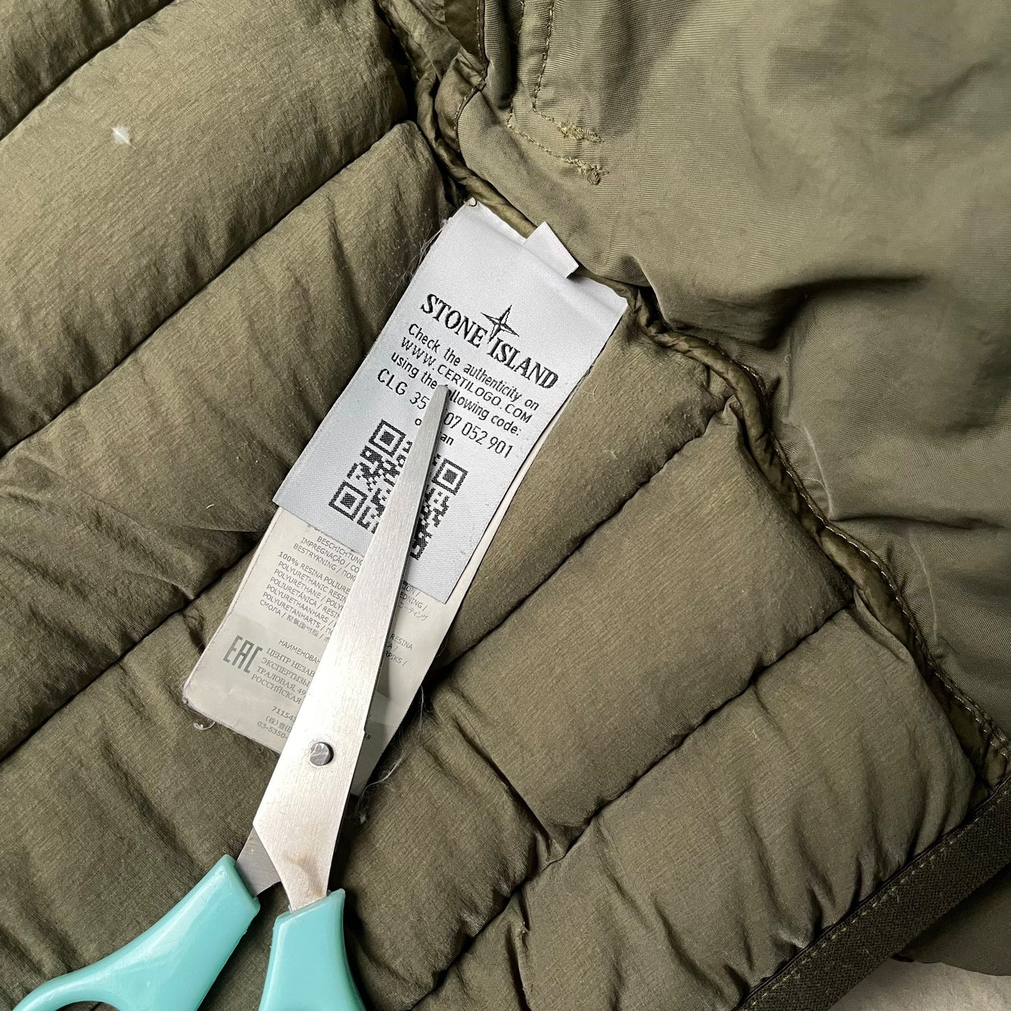 Stone Island Loom Woven Down Jacket (S)