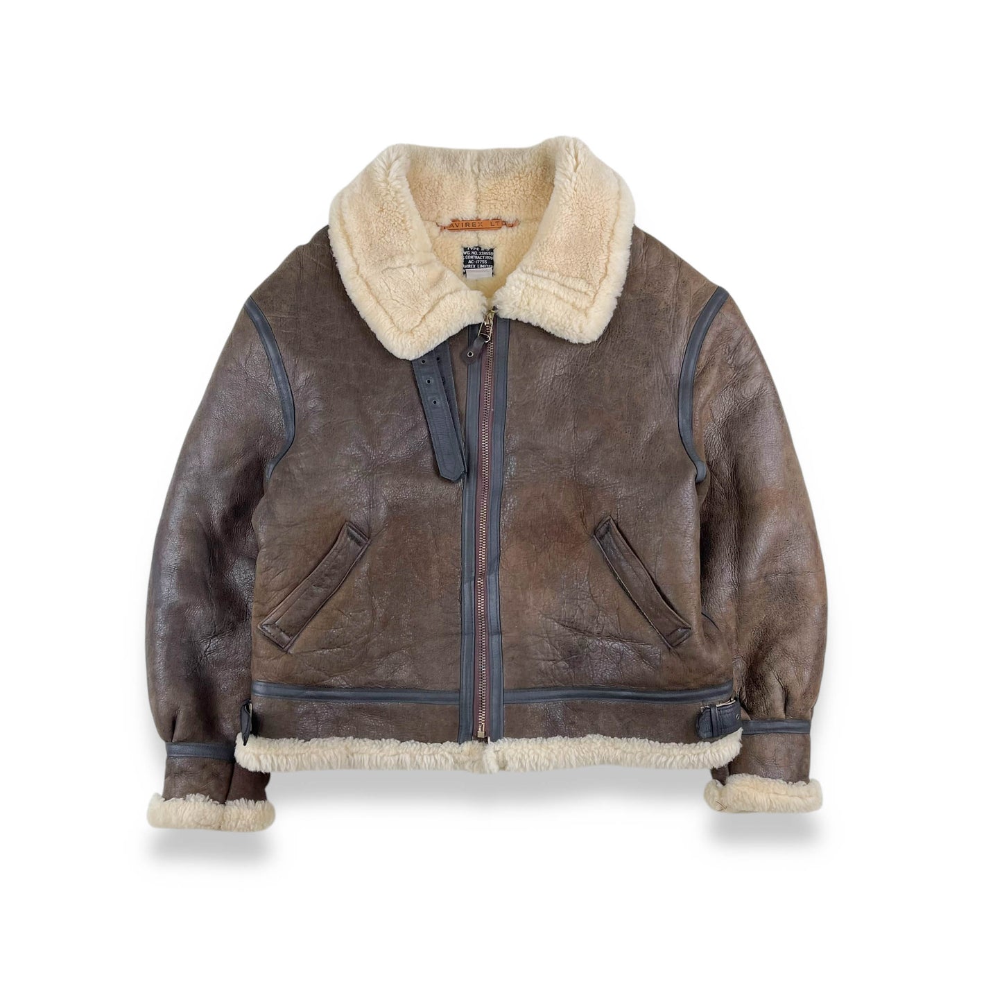 Vintage Avirex B-3 Aviator Jacket (L)