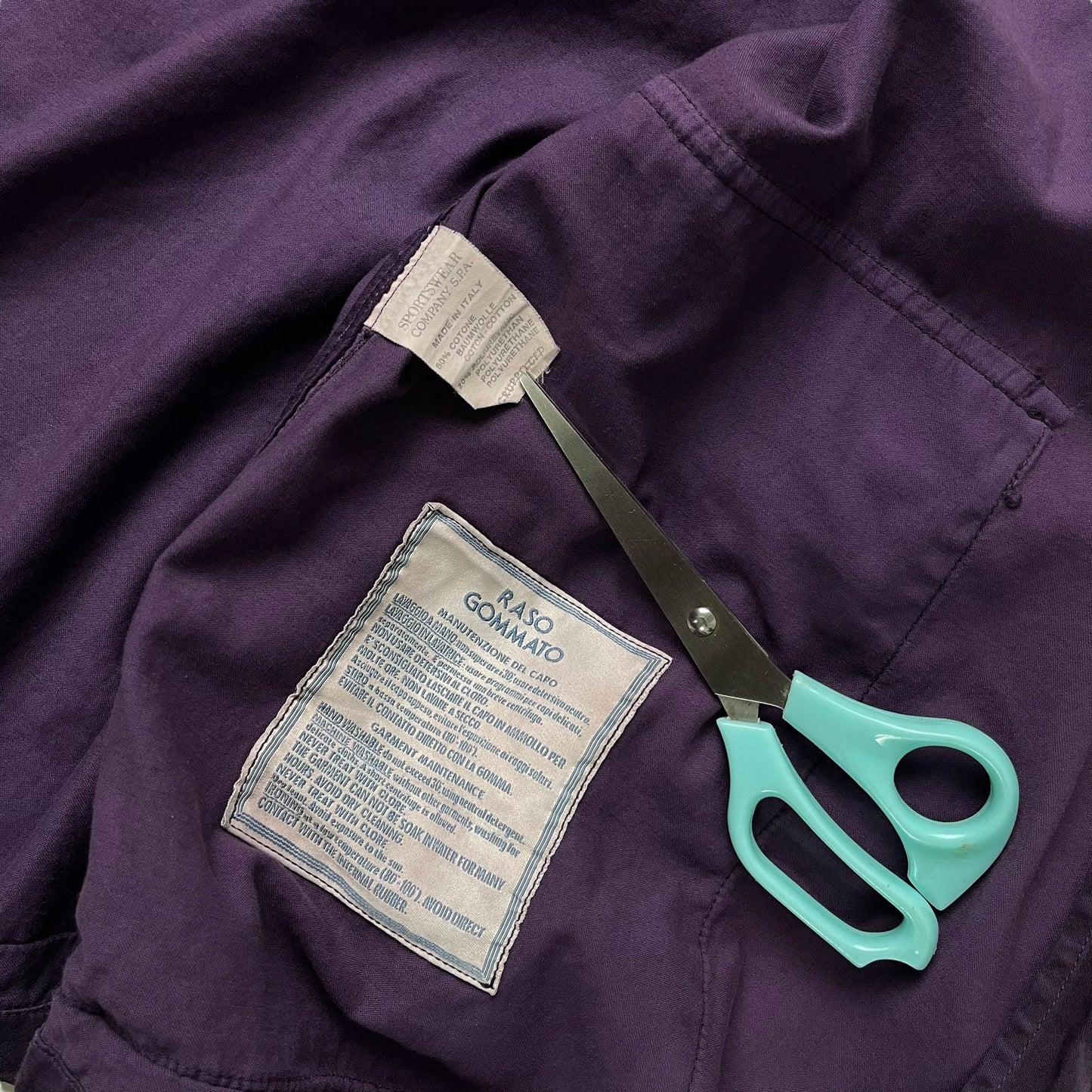 Vintage Stone Island Raso Gommato Jacket (L)