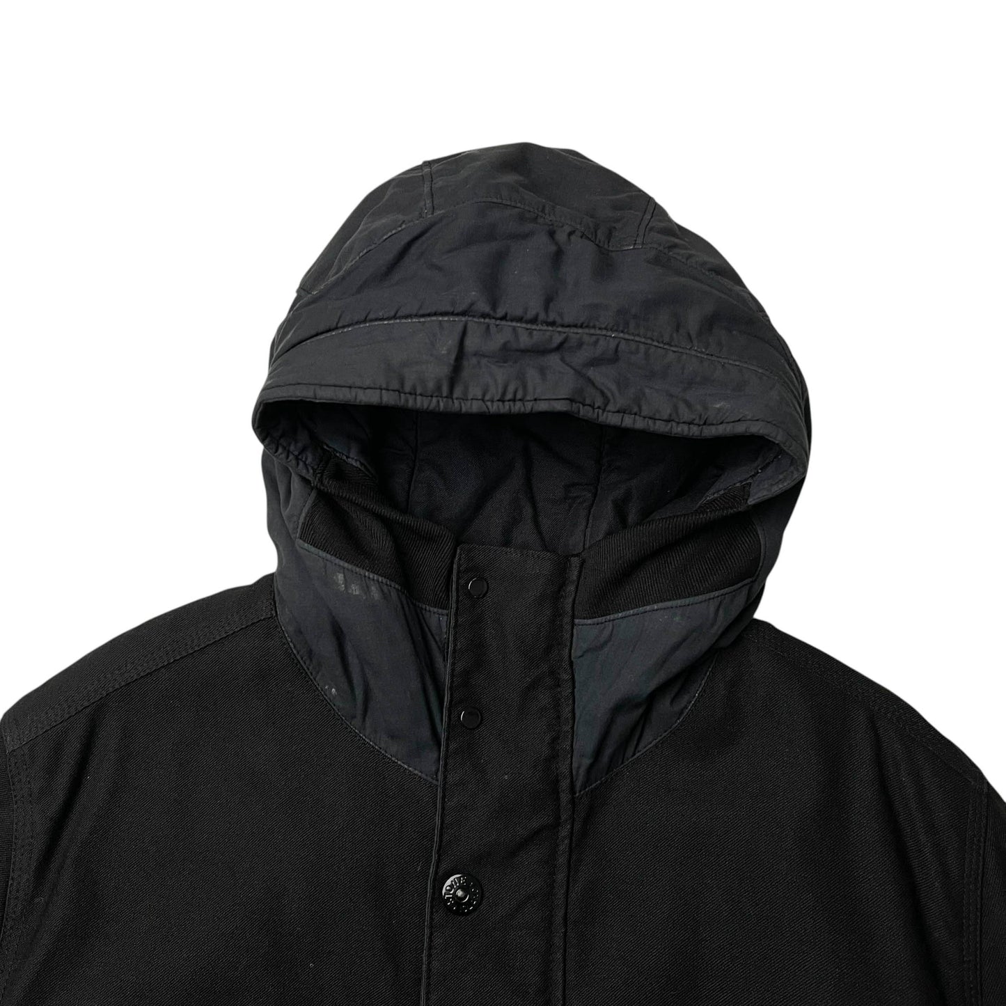 Stone Island Mil Spec Diagonal Wool Parka (XL)