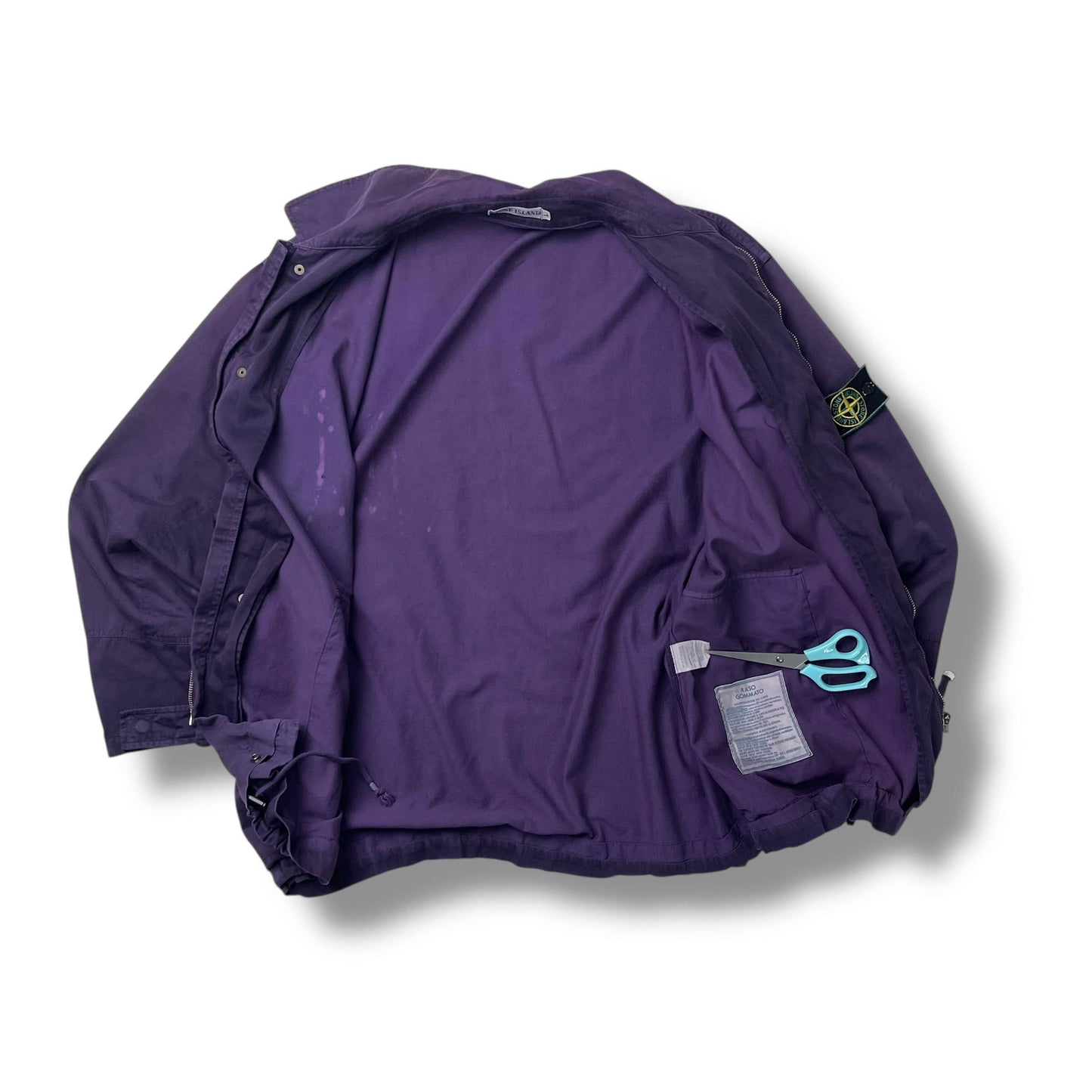 Vintage Stone Island Raso Gommato Jacket (L)