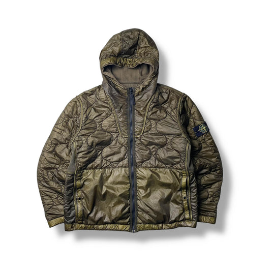 Stone Island Reversible Nylon Quilted Jacket (XXL)