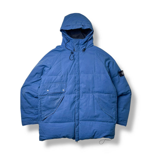 Vintage Stone Island Pure Metal Shell Puffer Jacket (XL)