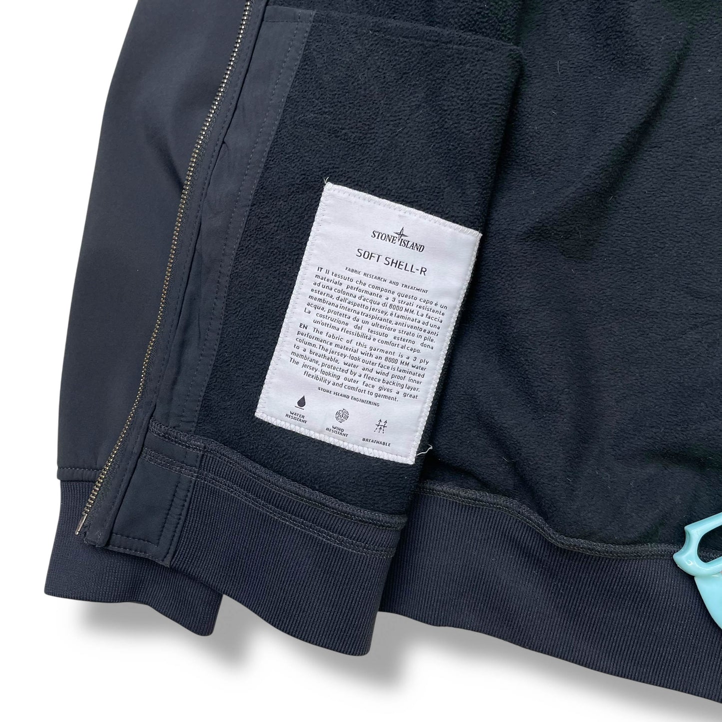 Stone Island Soft Shell-R Hooded Jacket (M)