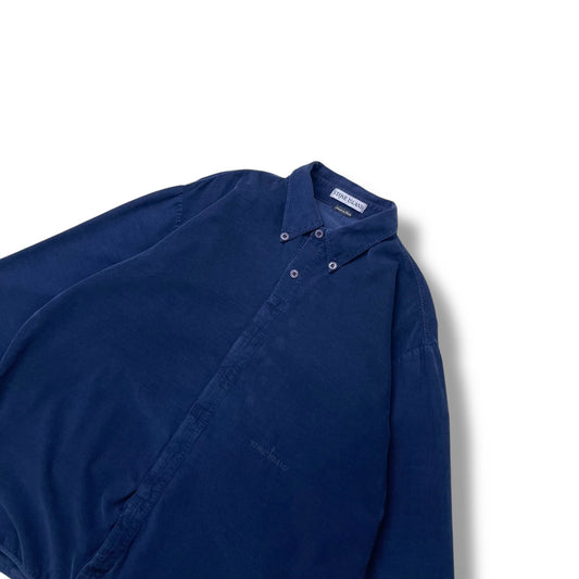 Vintage Stone Island Script Overshirt (XXL)