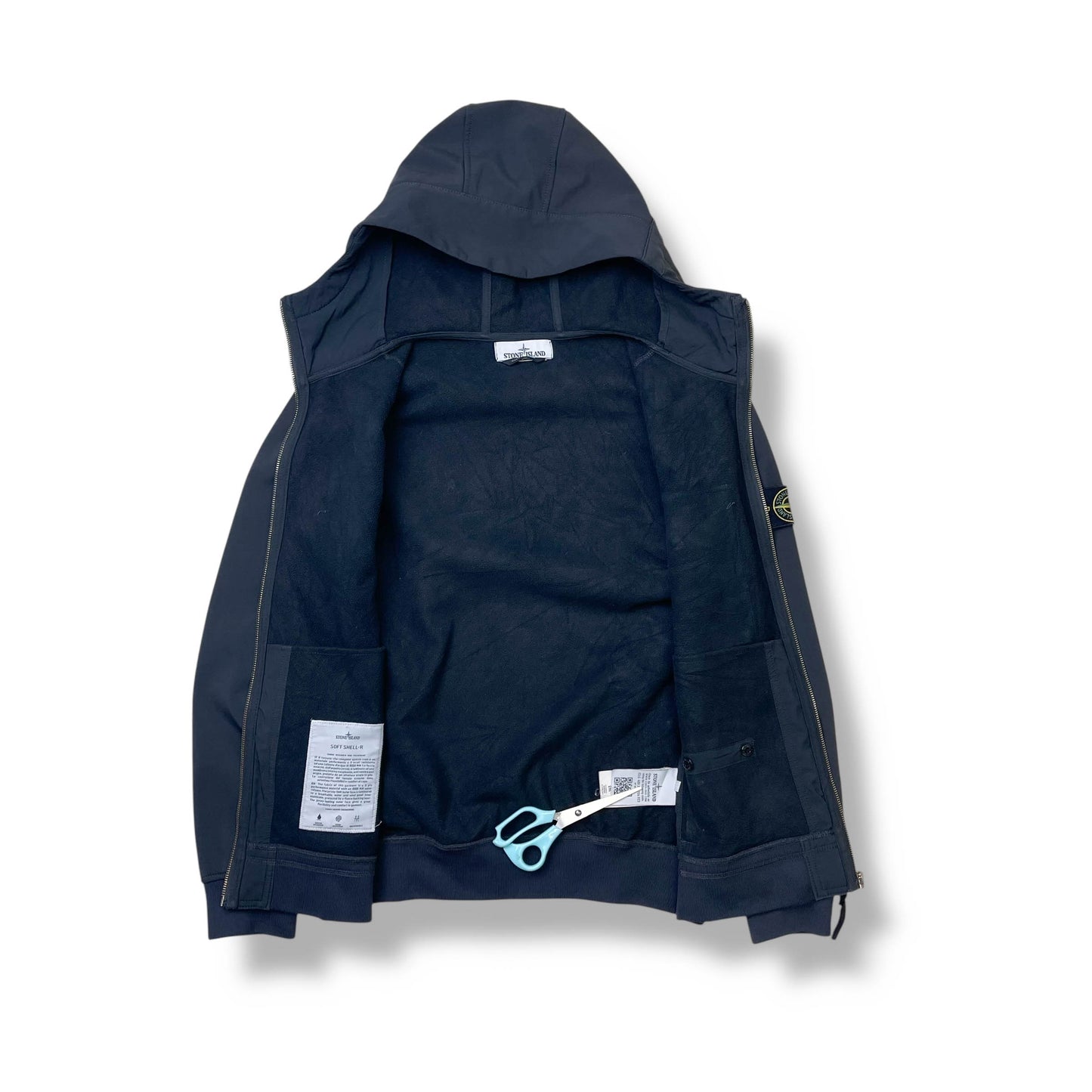 Stone Island Soft Shell-R Hooded Jacket (M)