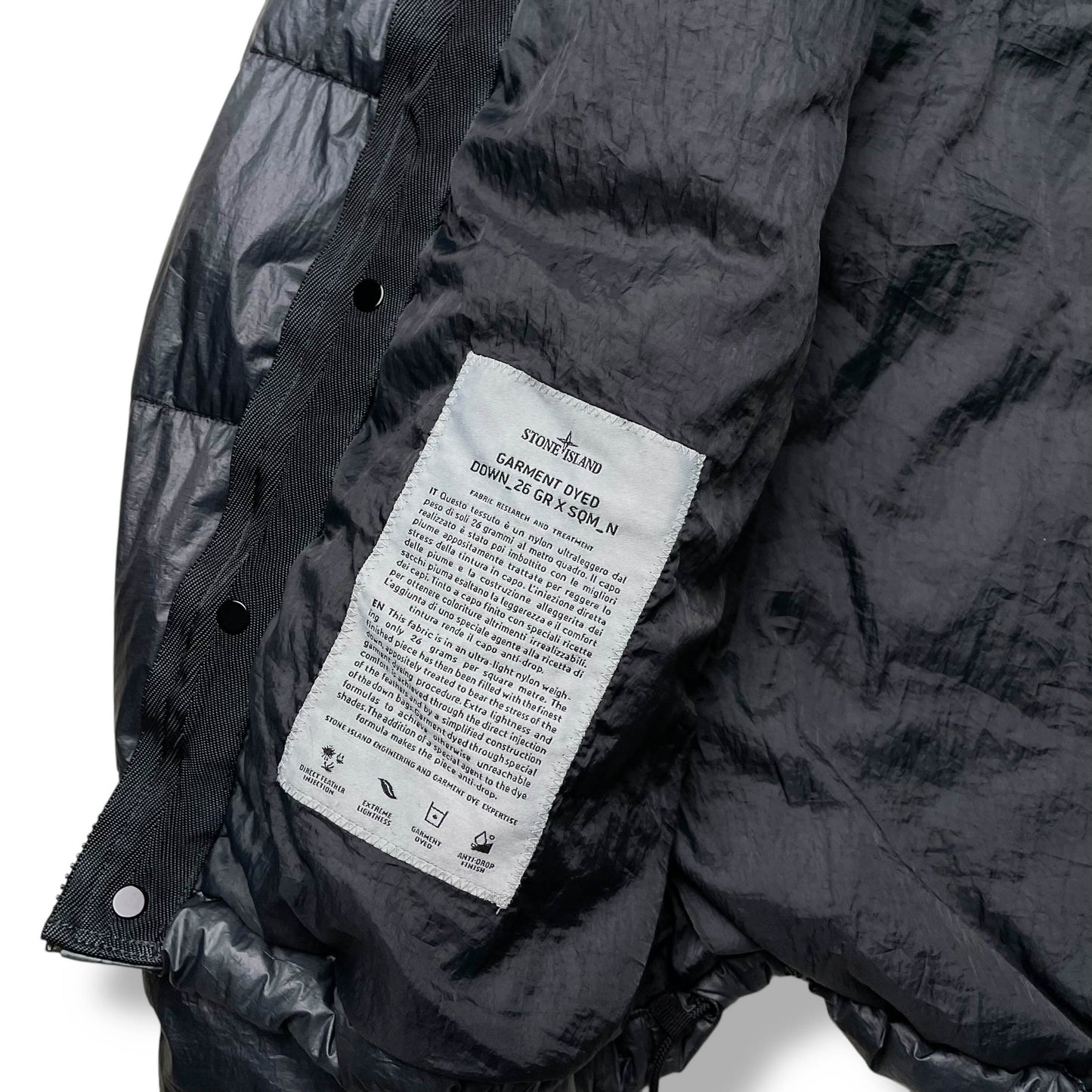 Stone Island 30th Anniversary Garment Dyed Puffer Jacket (L)