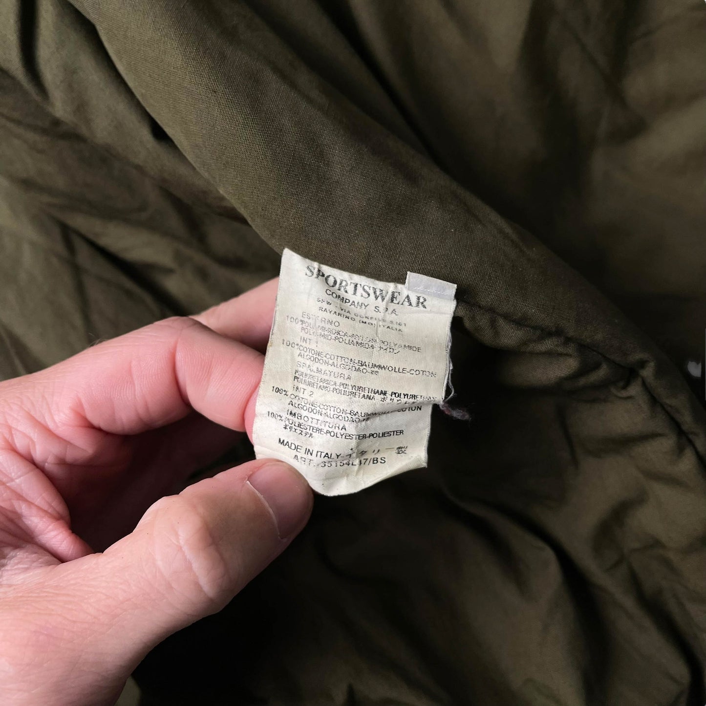Vintage Stone Island Monofilament Jacket (L)
