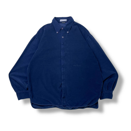 Vintage Stone Island Script Overshirt (XXL)