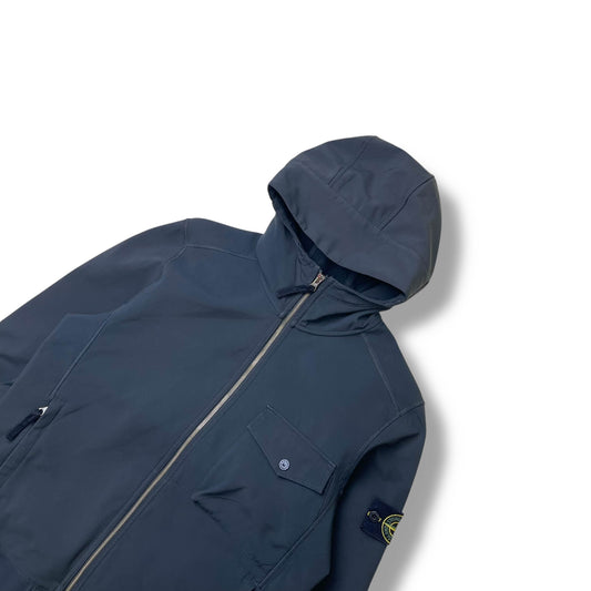 Stone Island Soft Shell-R Hooded Jacket (M)