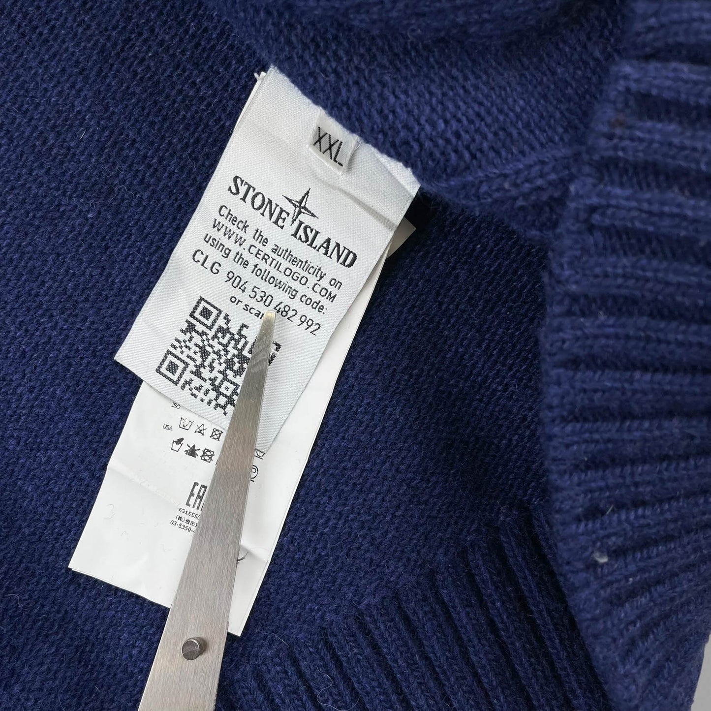 Stone Island Knit Hoodie (XXL)