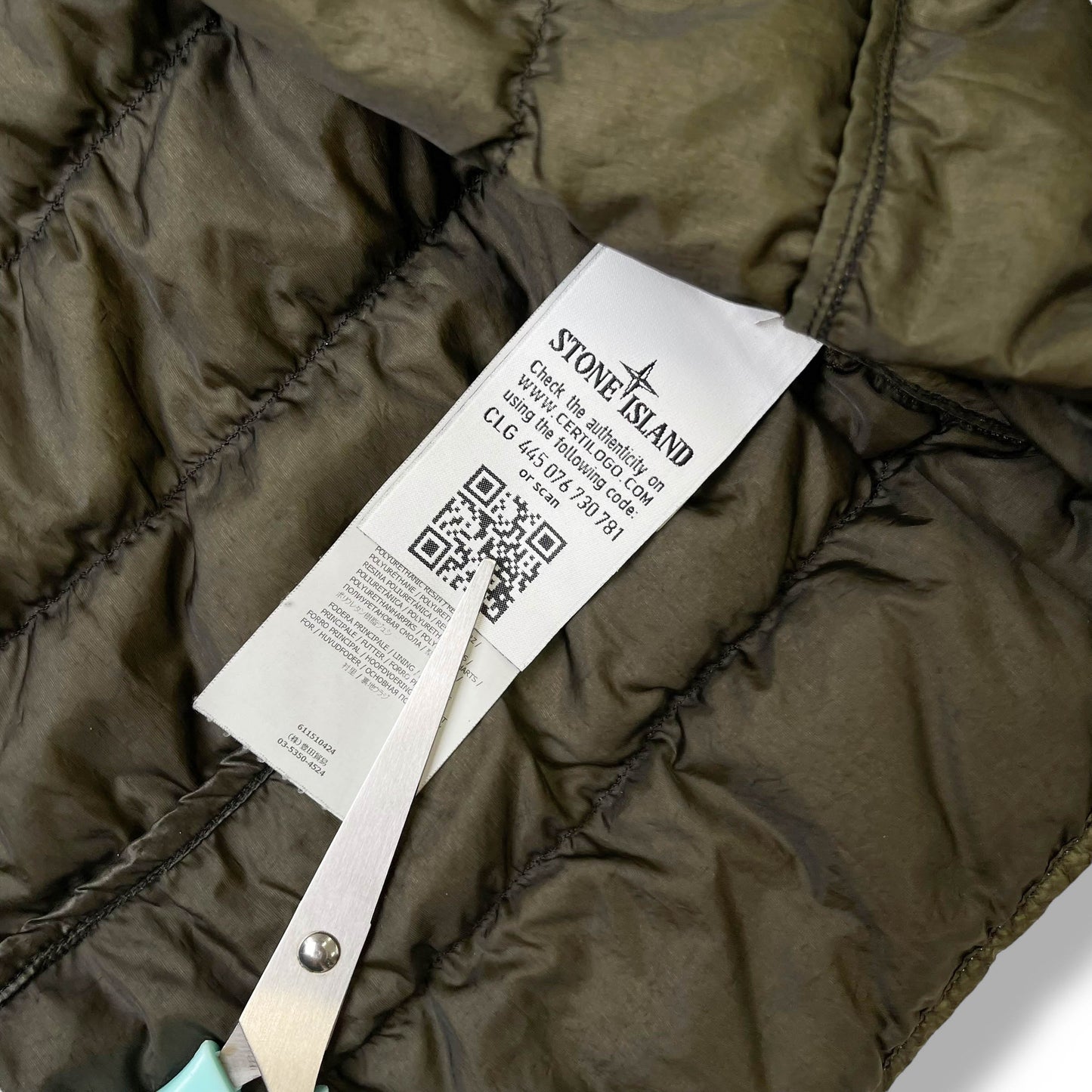Stone Island Down Overshirt (XL)