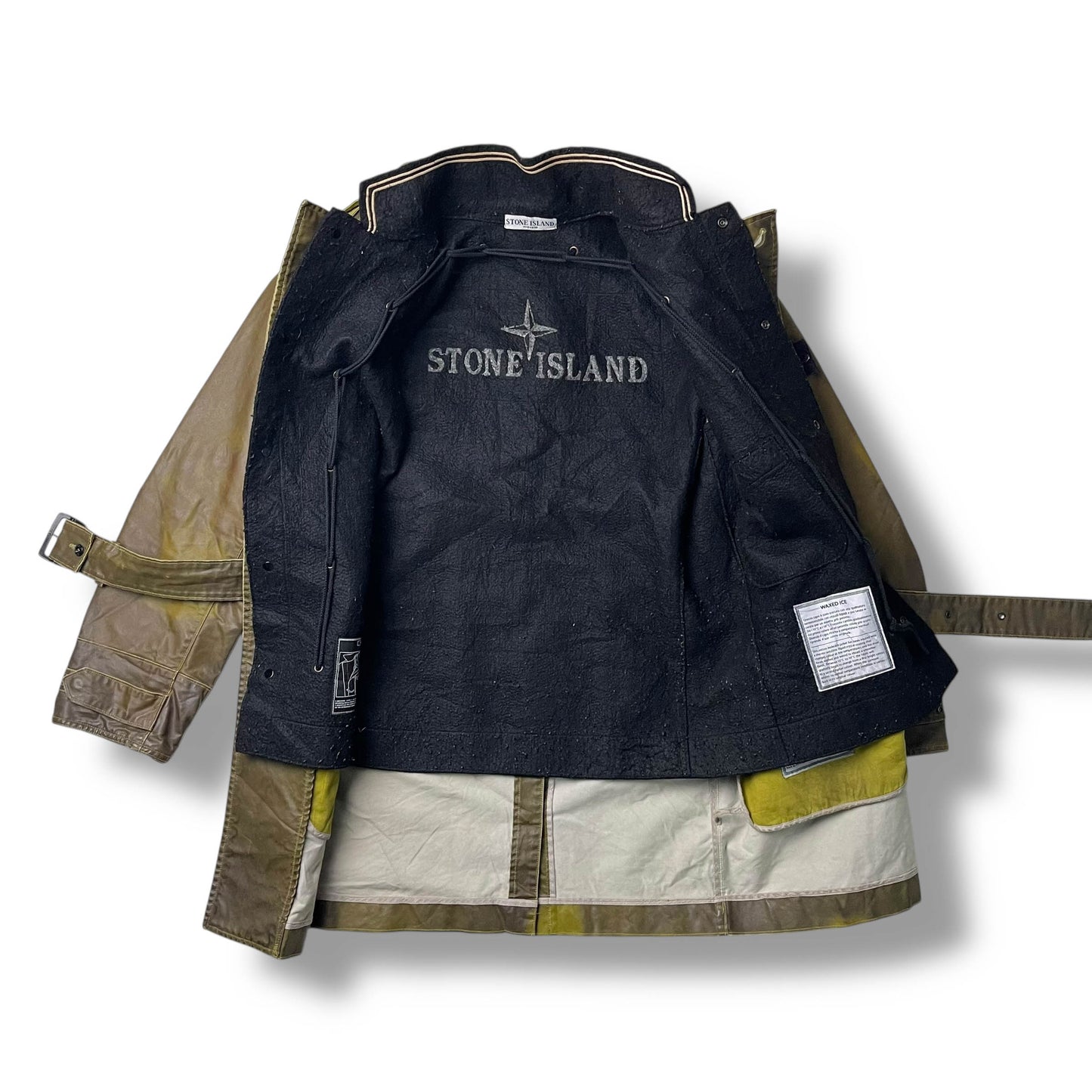 Stone Island Waxed Ice Jacket (L)