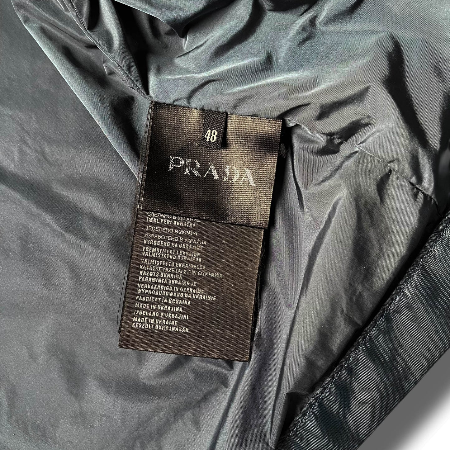 Prada Sport Hooded Nylon Jacket (M)