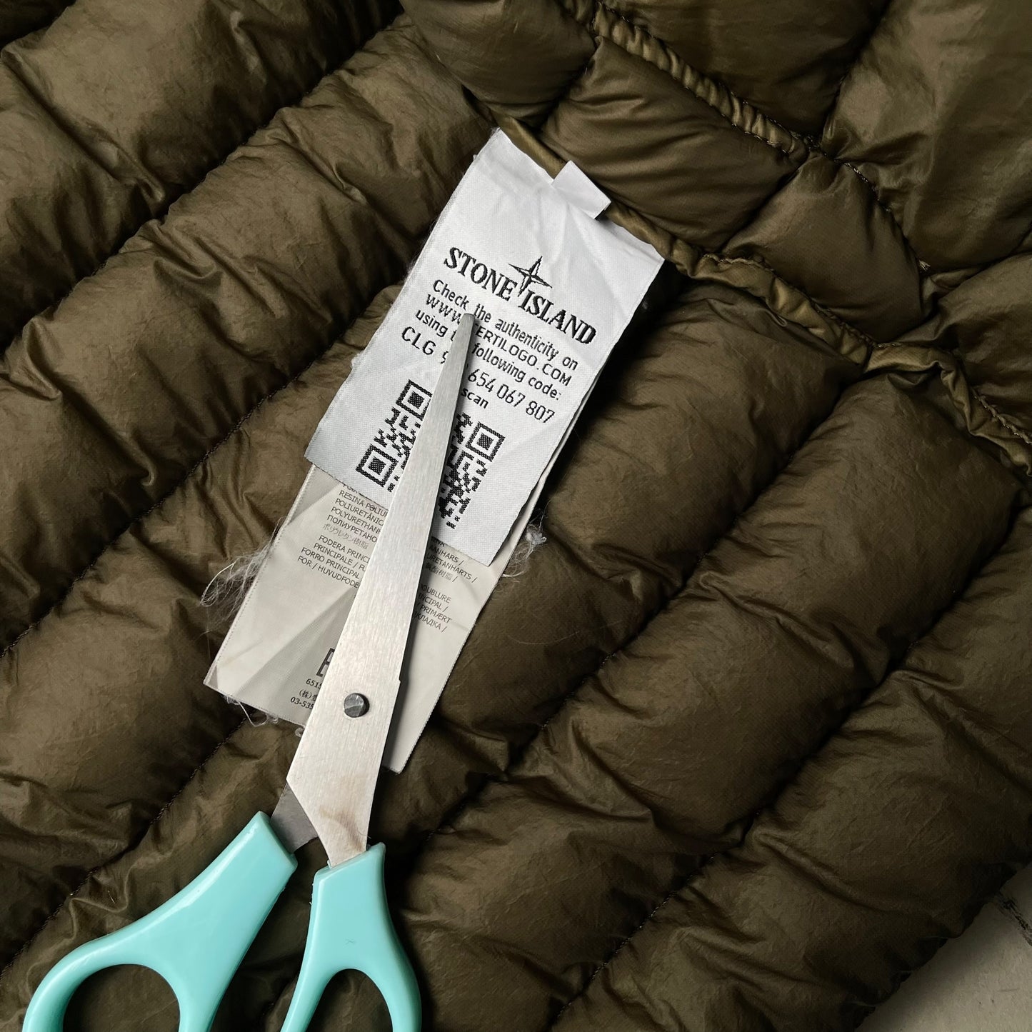 Stone Island Micro Yarn Puffer Jacket (S)