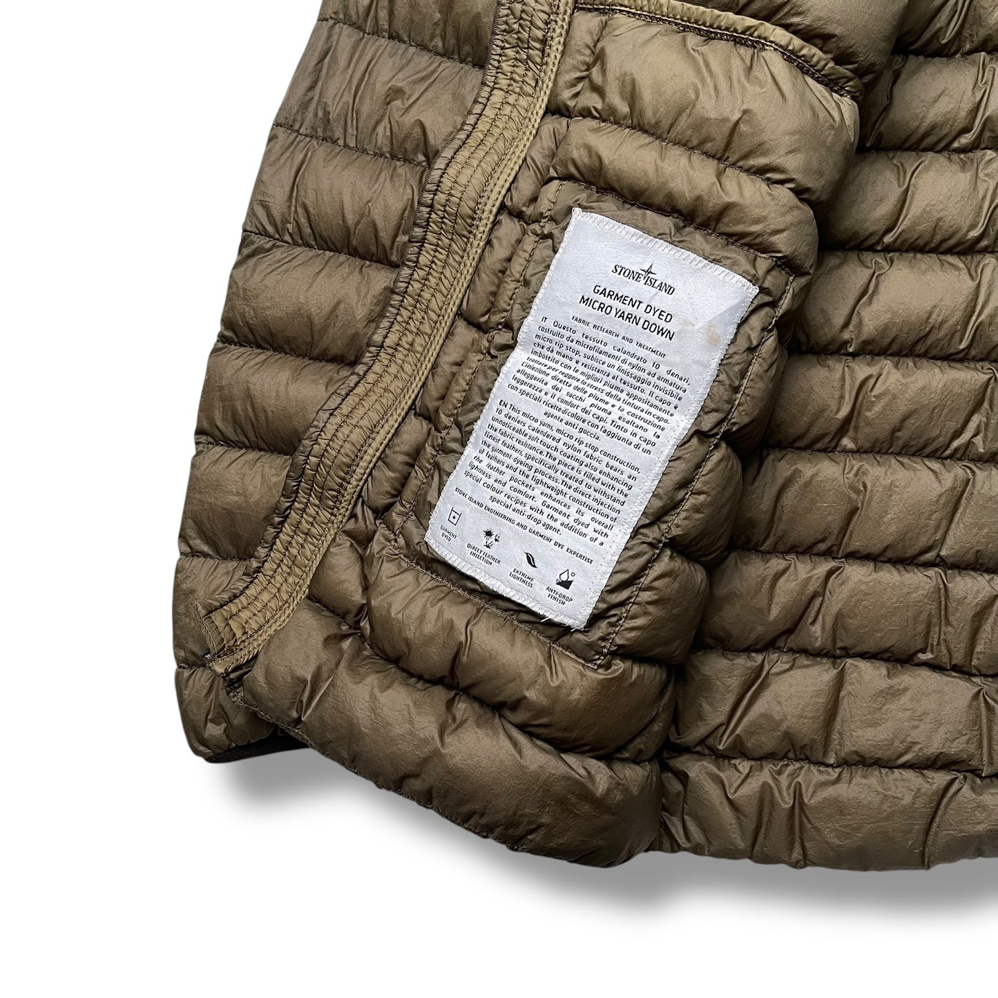 Stone Island Micro Yarn Puffer Jacket (S)