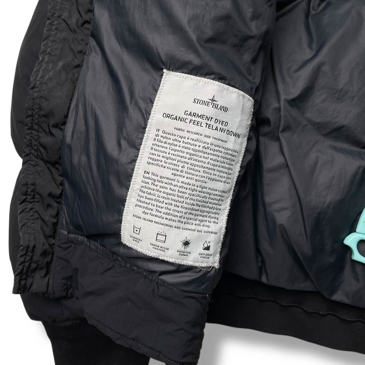 Stone Island Organic Feel Tela NY Down Jacket (M)