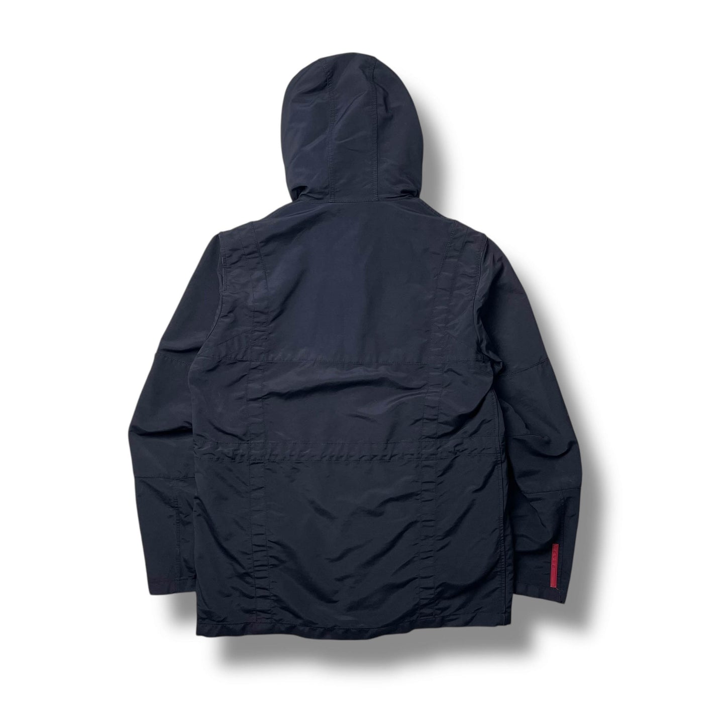 Vintage Prada Sport Hooded Nylon Jacket (L)