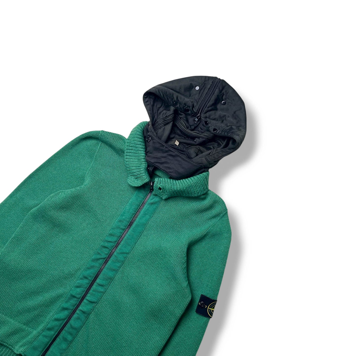 Vintage Stone Island Knit Hoodie (M)