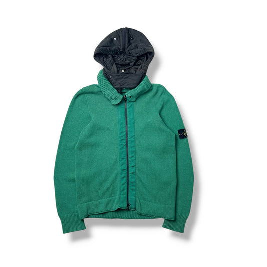 Vintage Stone Island Knit Hoodie (M)