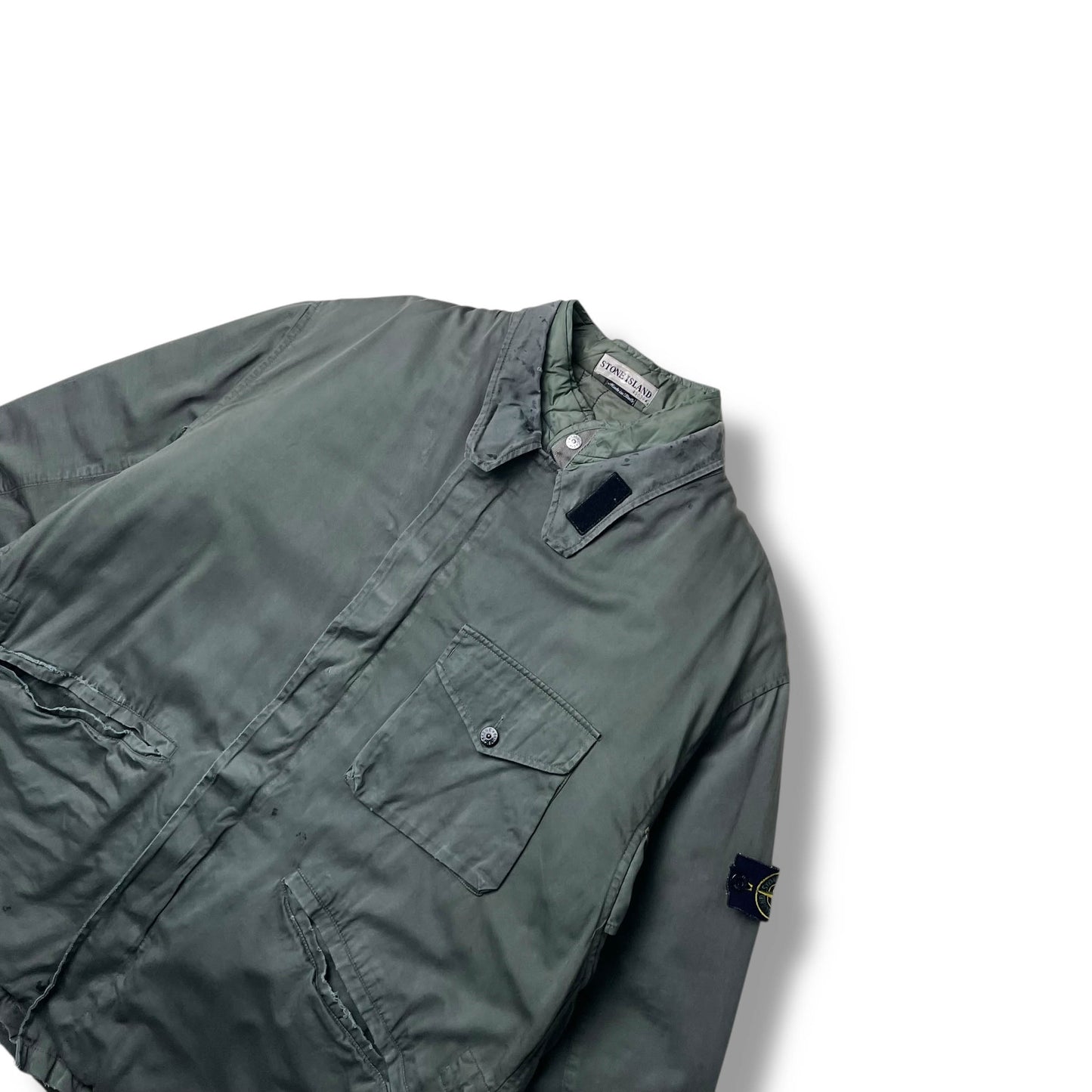 Vintage Stone Island Raso Gommato (XXL)