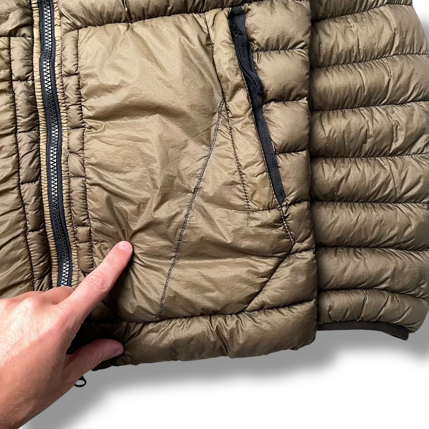 Stone Island Micro Yarn Puffer Jacket (S)