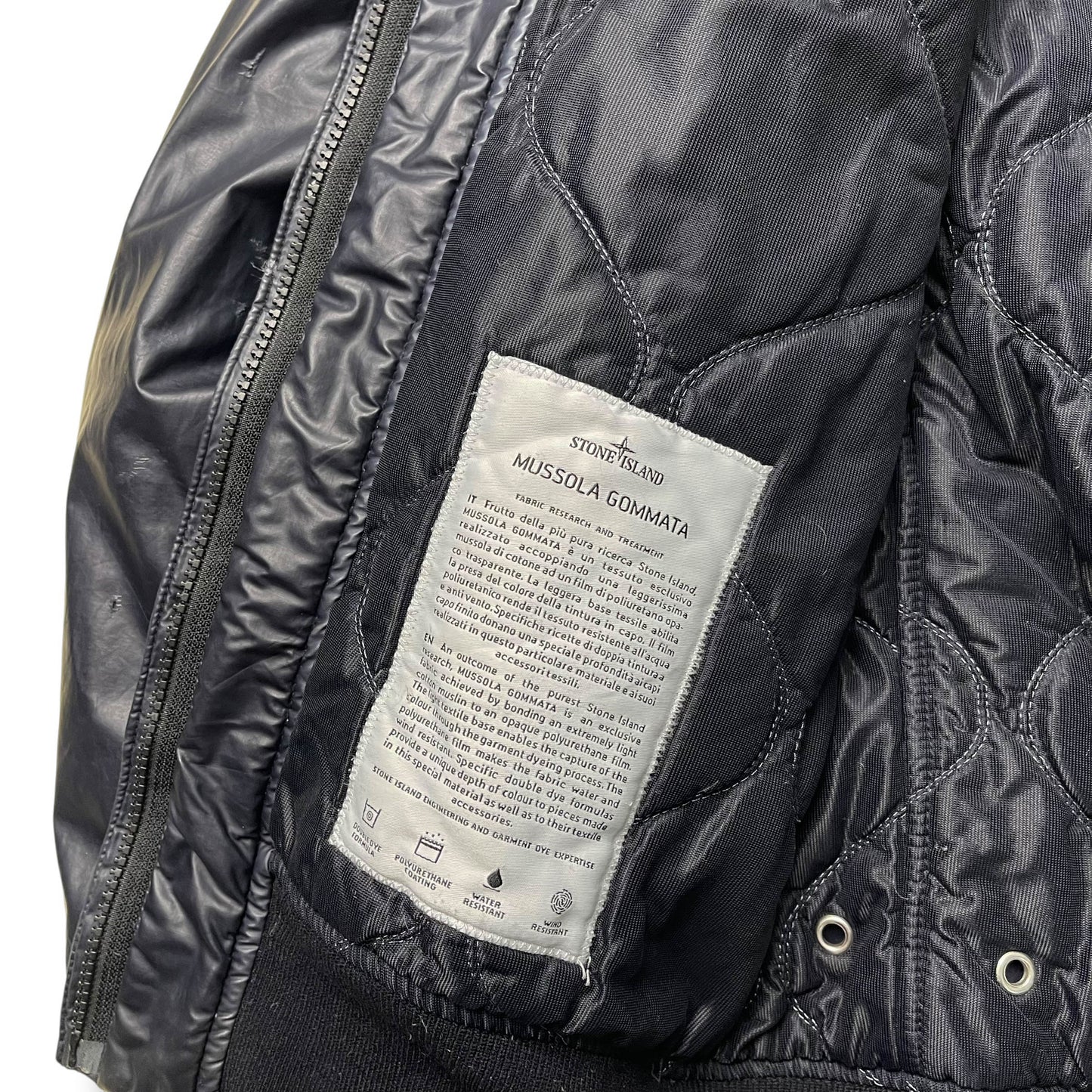 Stone Island Mussola Gommata Jacket (M)