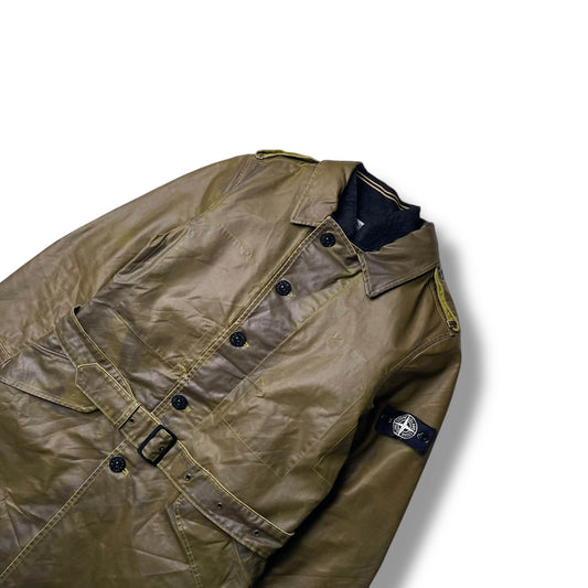 Stone Island Waxed Ice Jacket (L)