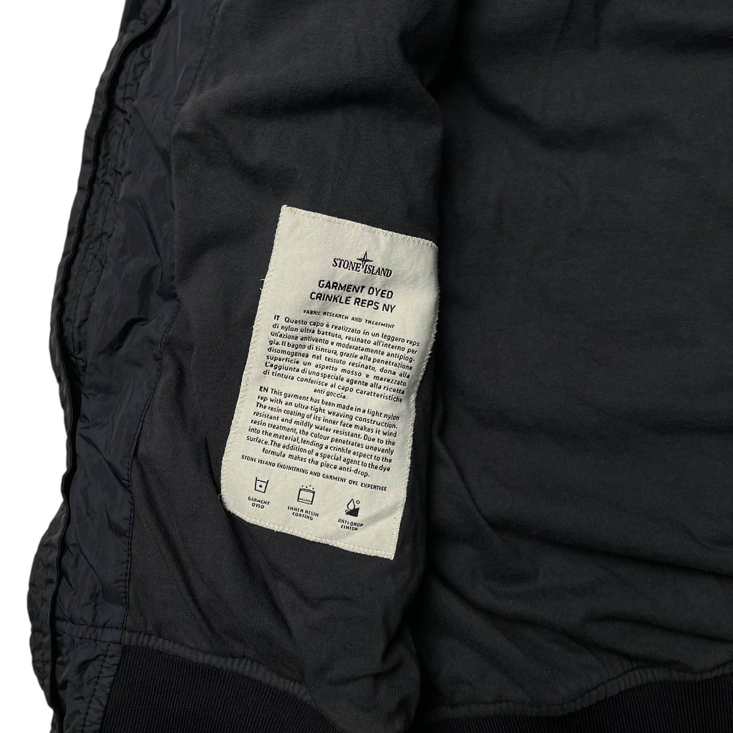 Stone Island Crinkle Reps NY Jacket (S)