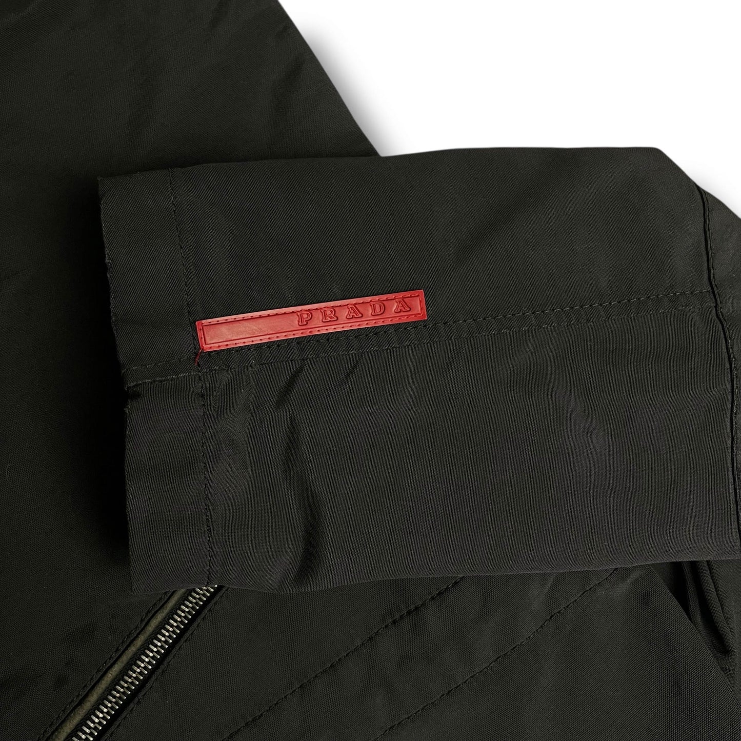 Vintage Prada Sport Hooded Nylon Jacket (L)