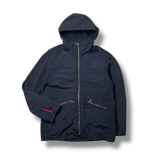 Vintage Prada Sport Hooded Nylon Jacket (L)