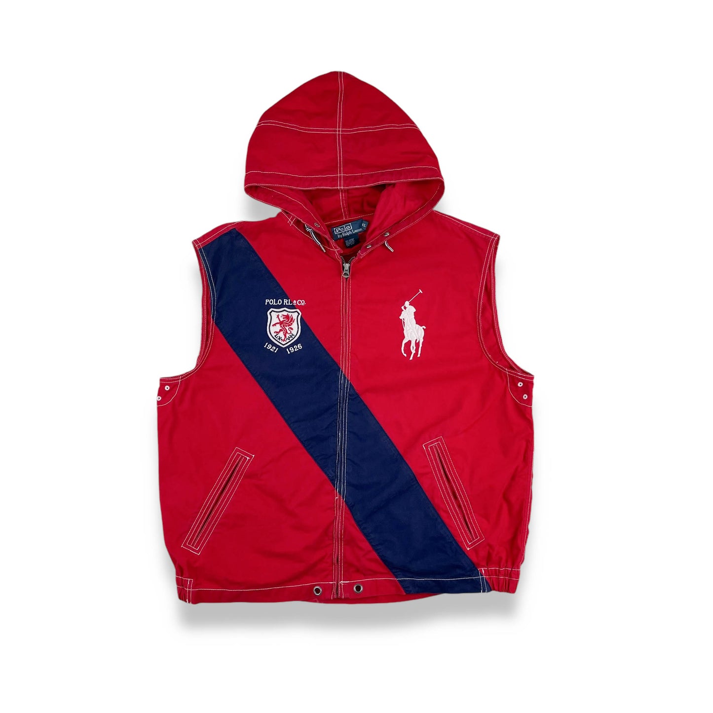 Polo ralph lauren hooded gilet best sale