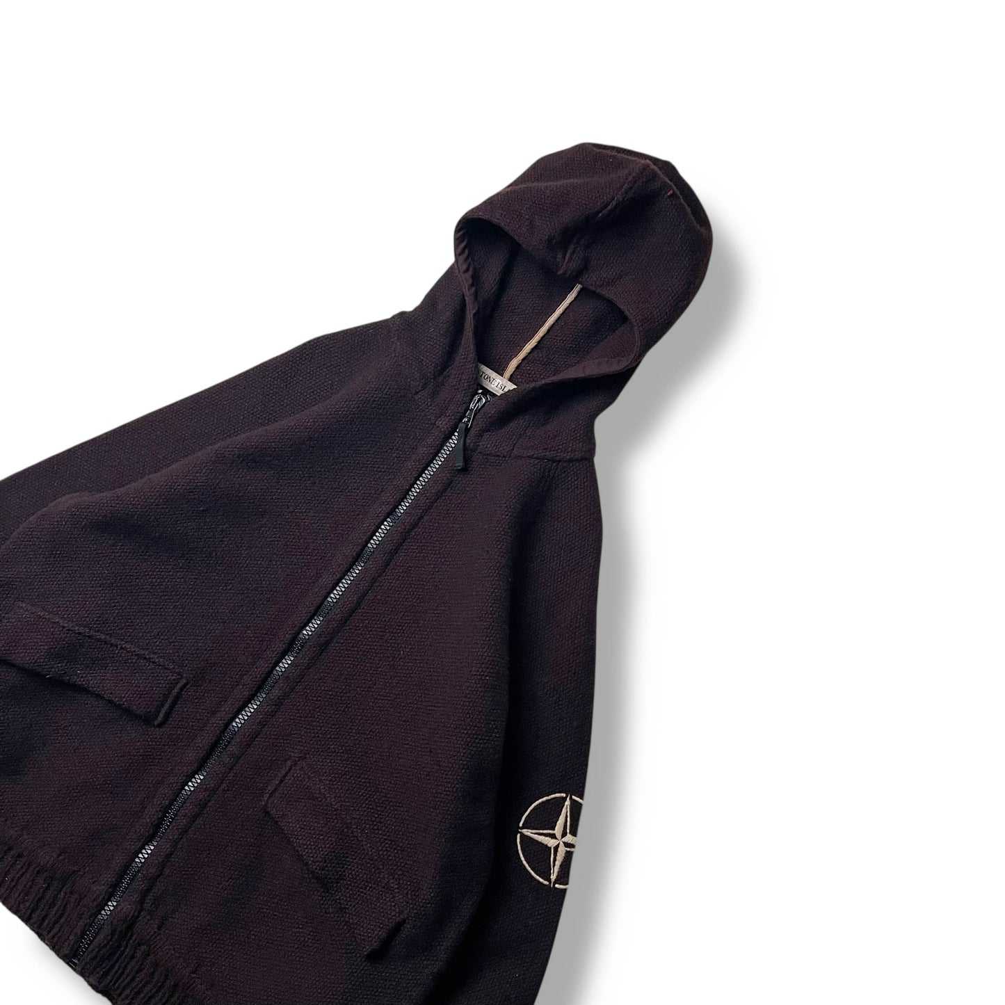 Vintage Stone Island Heavy Knit Jacket (XXL)