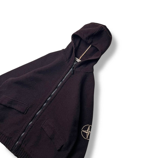 Vintage Stone Island Heavy Knit Jacket (XXL)