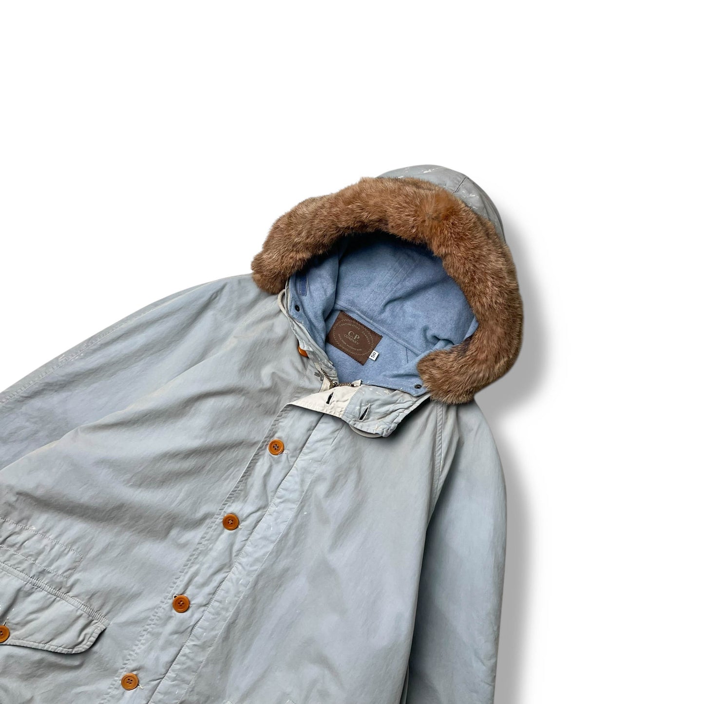 Vintage CP Company Rubber Coated Parka (L)