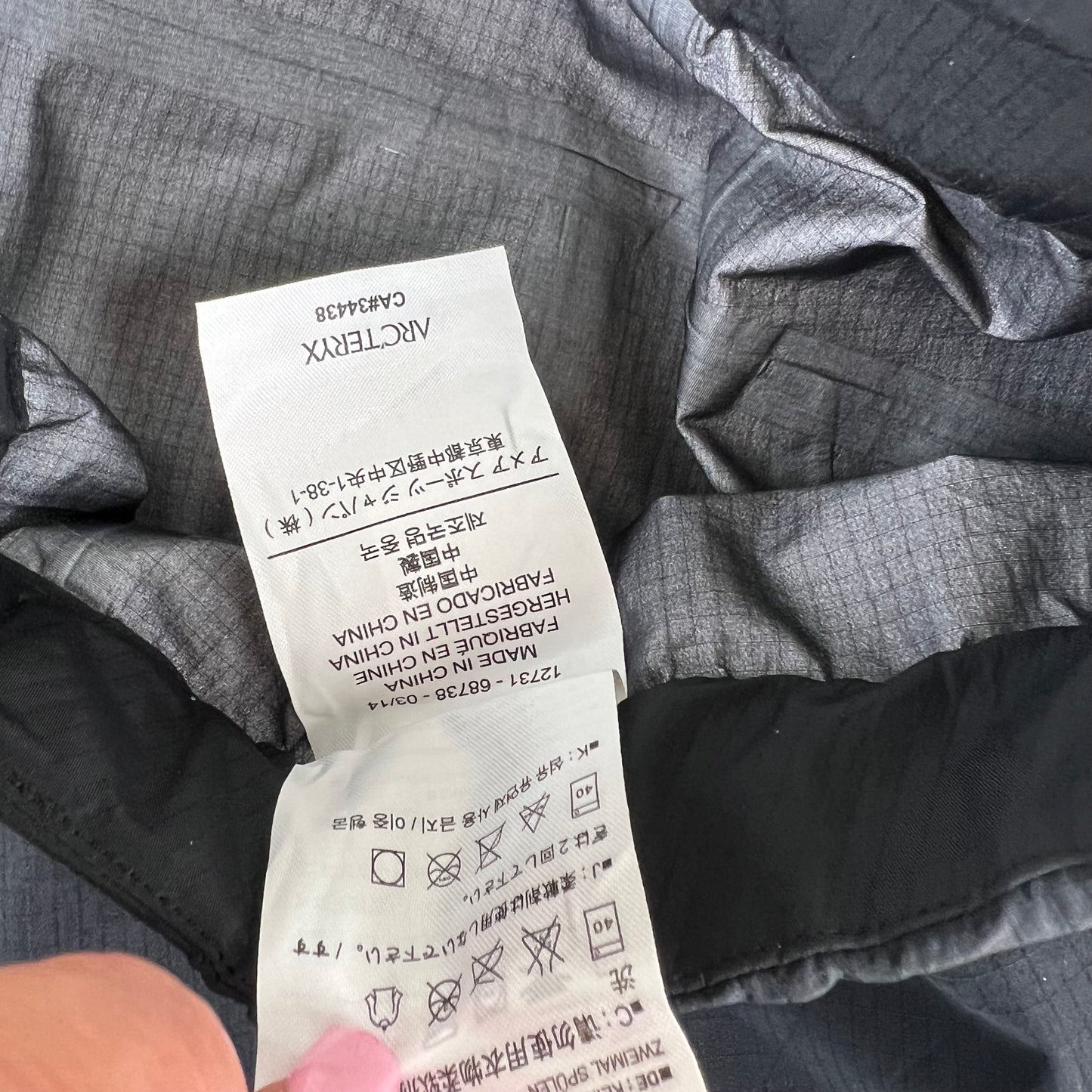 Womens Arc'teryx Goretex trousers (S)