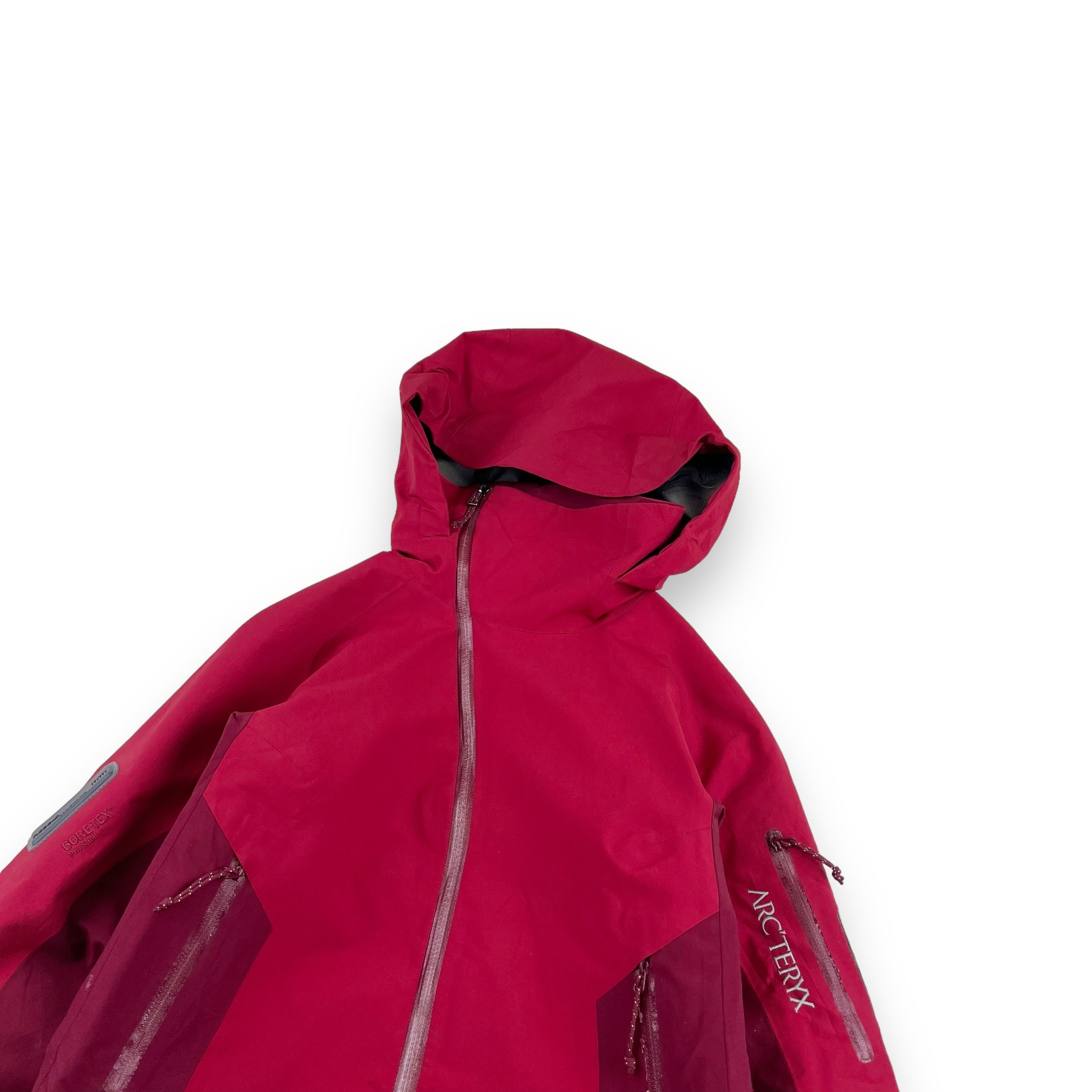 ARC'TERYX スノーボードウェア Lサイズ ピンク/赤 スキーウェア スノーボードウェア 上下セット レディース サイズ