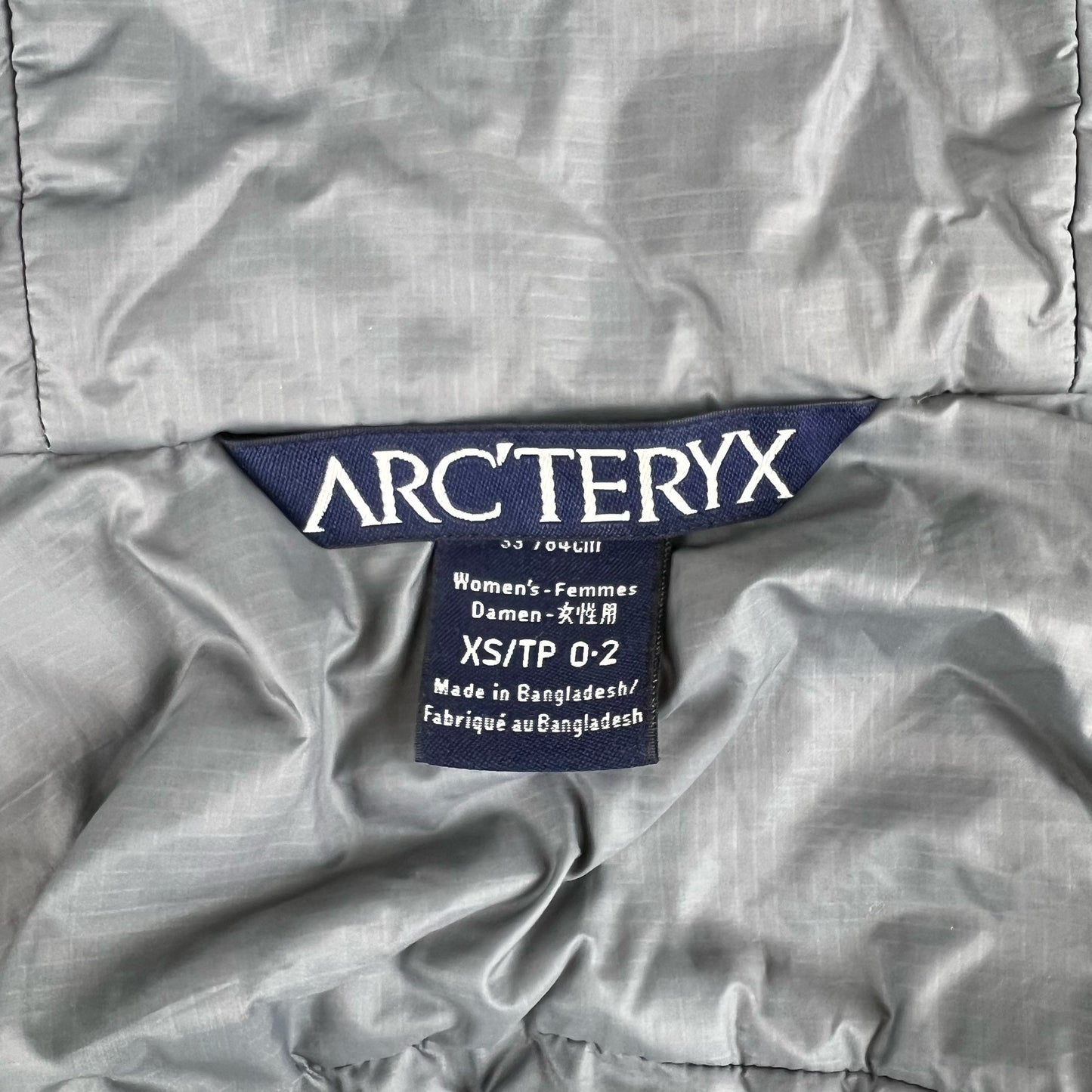 Womens Arc’teryx Atom LT Hoody (XS)