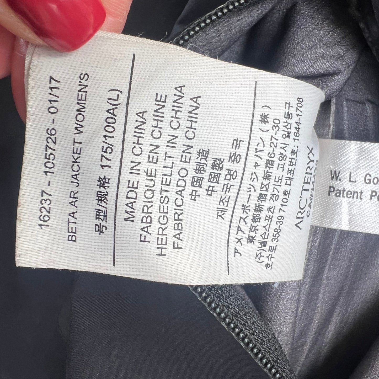 Womens Arc'teryx Beta AR (L)