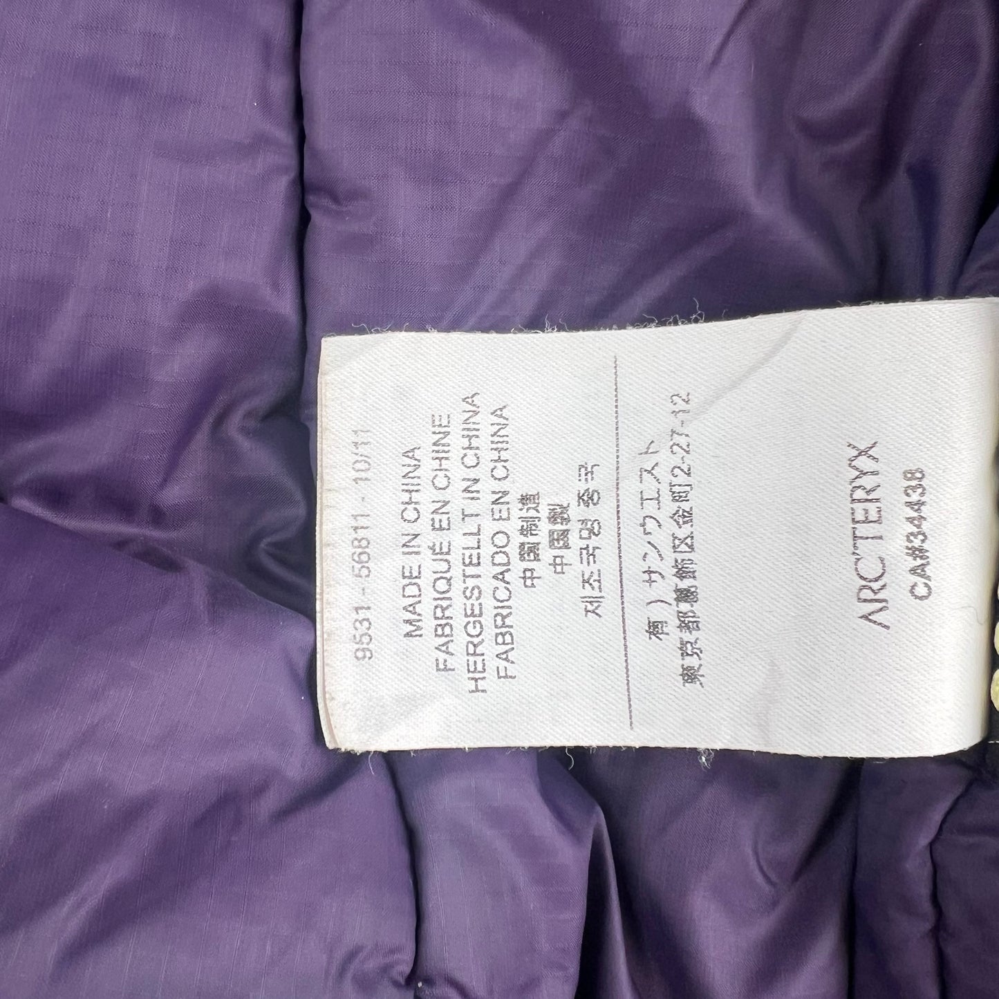 Womens Arc'teryx Fission SV (S)