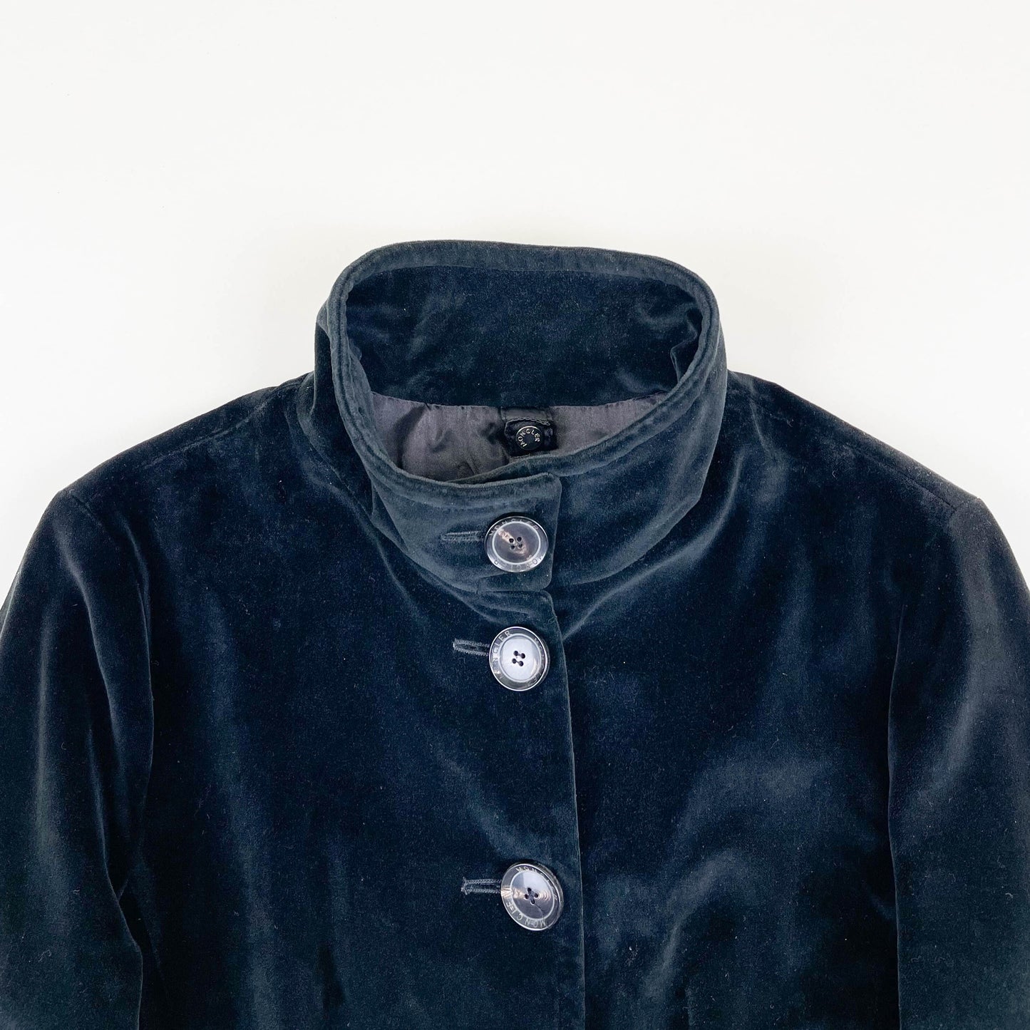 Vintage Moncler Velvet Trench Coat (M)